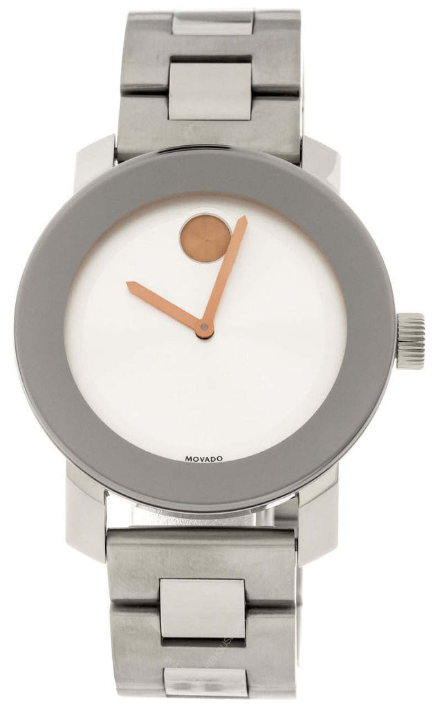 Movado Bold Silver Dial Silver Steel Strap Watch For Women - 3600084 Buy Now By Movado