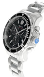 Movado Series 800 Chronograph Black Dial Silver Steel Strap Watch For Men - 2600142 Buy Now By Movado