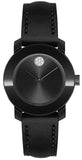 Movado Bold Black Dial Black Leather Strap Watch for Women - 3600483 Buy Now By Movado