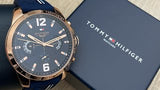 Tommy Hilfiger Decker Multifunction Blue Dial Blue Rubber Strap Watch for Men - 1791474 Buy Now By Tommy Hilfiger