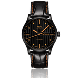 Mido Multifort Automatic Special Edition Black Dial Black Leather Strap Watch For Men - M005.430.36.051.80 Buy Now By Mido