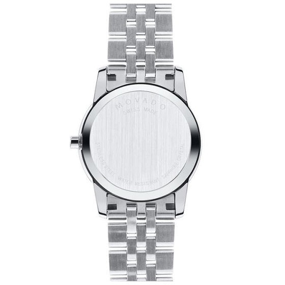 Movado Museum Classic Mother of Pearl Dial Silver Steel Strap Watch For Women - 0606612 Buy Now By Movado