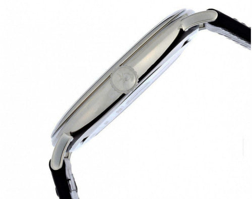 Calvin Klein Surround Black Dial Black Leather Strap Watch for Men - K3W211C1 Buy Now By Calvin Klein