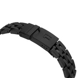 Tissot PRC 200 Chronograph Black Dial Black Steel Strap Watch For Men - T114.417.33.057.00 Buy Now By Tissot