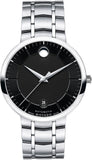 Movado 1881 Automatic Black Dial Silver Steel Strap Watch for Men - 606914 Buy Now By Movado