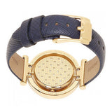 Michael Kors Averi Gold Dial Navy Blue Leather Strap Watch for Women - MK2526 Buy Now By Michael Kors