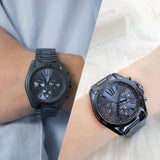 Michael Kors Bradshaw Blue Dial Blue Steel Strap Watch for Men - MK6248 Buy Now By Michael Kors