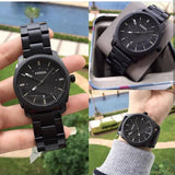 Fossil Machine Black Dial Black Steel Strap Watch for Men - FS4775 Buy Now By Fossil