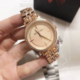 Michael Kors Cinthia Mother of Pearl Rose Gold Dial Rose Gold Steel Strap Watch for Women - MK3643 Buy Now By Michael Kors