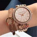 Michael Kors Darci Rose Gold Dial Steel Strap Watch for Women - MK3399 Buy Now By Michael Kors