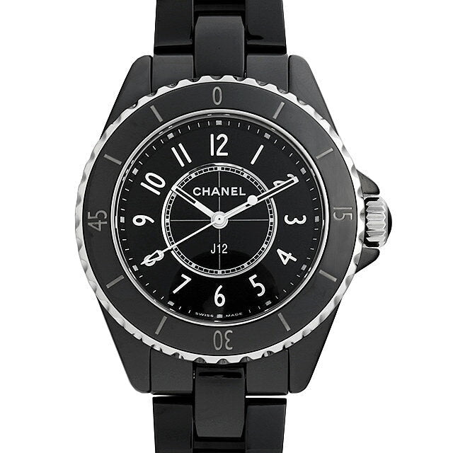 Chanel J12 Quartz Black Dial Black Steel Strap Watch for Women - J12 H5695 Buy Now By Chanel