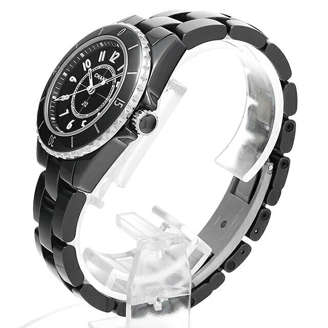 Chanel J12 Quartz Black Dial Black Steel Strap Watch for Women - J12 H5695 Buy Now By Chanel