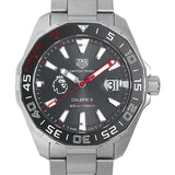 Tag Heuer Aquaracer Calibre 5 Premiere League Edition Black Dial Silver Stainless Steel Watch for Men - WAY201D.BA0927 Buy Now By Tag Heuer