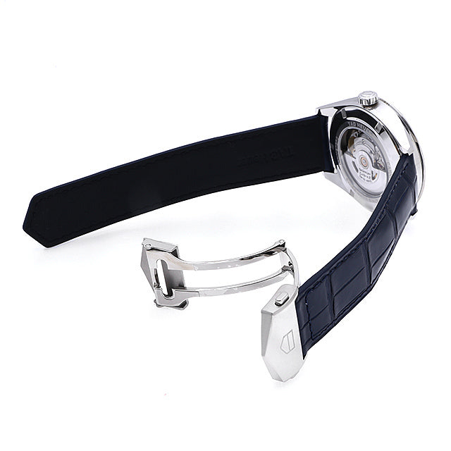 Tag Heuer Carrera Day Date Blue Dial Blue Leather Strap Watch for Men - WBN2012.FC6502 Buy Now By Tag Heuer