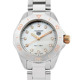 Tag Heuer Aquaracer Professional 200 Quartz Diamonds White Dial Silver Steel Strap Watch for Women - WBP1450.BA0622 Buy Now By Tag Heuer