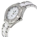 Tag Heuer Aquaracer Diamonds White Dial Two Tone Steel Strap Watch for Women - WAY131F.BA0914 Buy Now By Tag Heuer