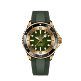 Breitling Superocean Automatic 42 Green Dial Green Rubber Strap Watch for Men - N17375201L1S1 Buy Now By Breitling