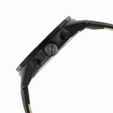 Armani Exchange Banks Chronograph Black Dial Black Leather Strap Watch For Men - AX1724 Buy Now By Armani Exchange