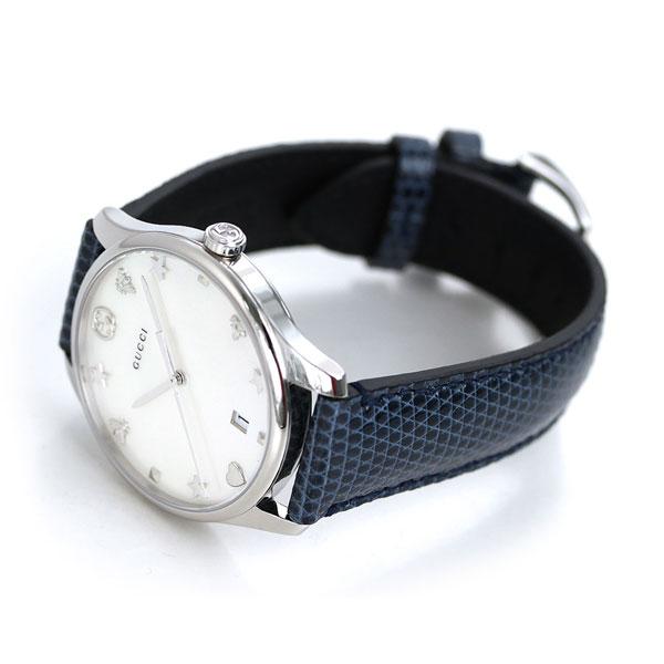 Gucci G-Timeless Signature Mother of Pearl Star Dial Blue Watch For Women - YA126588 Buy Now By Gucci