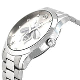 Gucci G Timeless Silver Dial Silver Steel Strap Watch For Women - YA1264126 Buy Now By Gucci