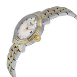 Tissot T Classic Bridgeport Mother of Pearl Dial Two Tone Steel Strap Watch For Women - T097.010.22.116.00 Buy Now By Tissot