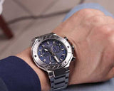 Tissot T Race Chronograph Blue Dial Silver Steel Strap Watch For Men - T141.417.11.041.00