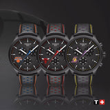 Tissot T Sport Chrono XL NBA Teams Special Chicago Bulls Edition Black Dial Black Leather Strap Watch for Men - T116.617.36.051.00 Buy Now By Tissot