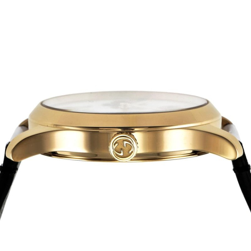Gucci G Timeless Quartz White Dial White Leather Strap Watch For Women - YA1264109 Buy Now By Gucci