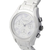 Emporio Armani Valente Chronograph Grey Dial Grey Steel Strap Watch For Men - AR1460 Buy Now By Emporio Armani