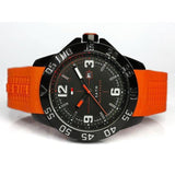 Tommy Hilfiger Cole Black Dial Orange Rubber Strap Watch for Men - 1790985 Buy Now By Tommy Hilfiger
