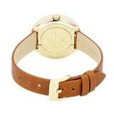 Swarovski Crystalline Pure White Dial Brown Leather Strap Watch for Women - 5275040 Buy Now By Swarovski