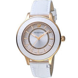 Swarovski Octea Lux White Dial White Leather Strap Watch for Women - 5414416 Buy Now By Swarovski