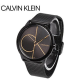 Calvin Klein Minimal Black Dial Black Mesh Bracelet Watch for Women - K3M224X1 Buy Now By Calvin Klein