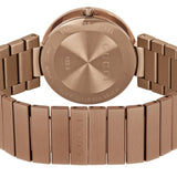 Gucci Interlocking G Quartz Brown Dial Brown Steel Strap Watch for Women - YA133317 Buy Now By Gucci