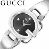 Gucci Guccisima Quartz Black Dial Silver Steel Strap Watch For Women - YA134501 Buy Now By Gucci
