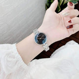 Calvin Klein Wavy Black Dial Silver Steel Strap Watch for Women - K9U23141 Buy Now By Calvin Klein