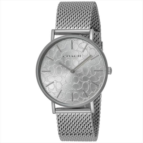 Coach Perry Quartz Silver Dial Silver Mesh Bracelet Watch for Women - 14503384 Buy Now By Coach