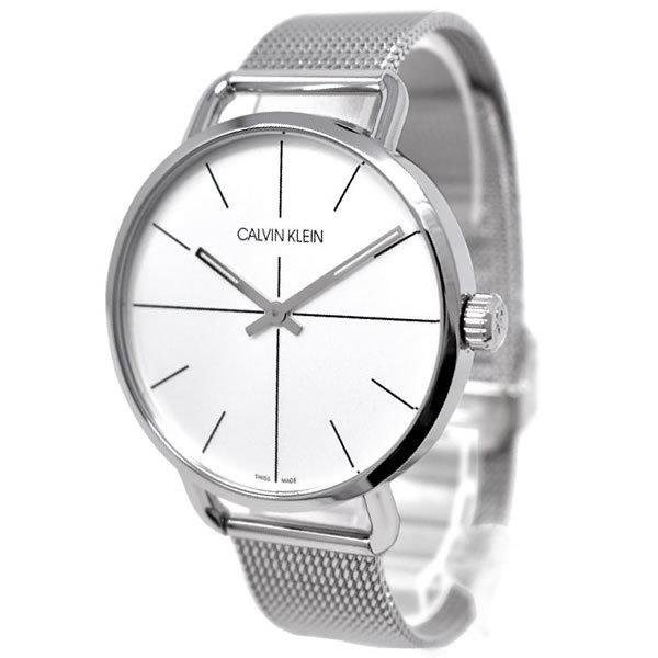 Calvin Klein Even White Dial Silver Mesh Bracelet Watch for Women - K7B23126 Buy Now By Calvin Klein