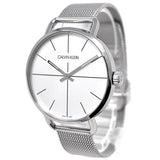 Calvin Klein Even White Dial Silver Mesh Bracelet Watch for Women - K7B23126 Buy Now By Calvin Klein