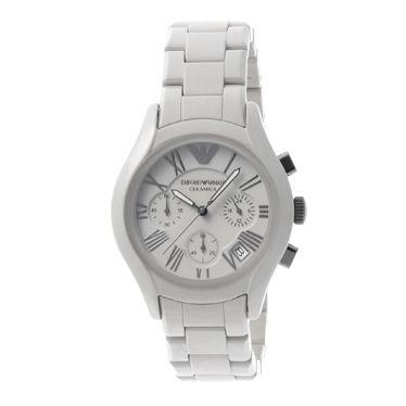 Emporio Armani Valente Chronograph Grey Dial Grey Steel Strap Watch For Men - AR1460 Buy Now By Emporio Armani