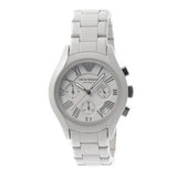 Emporio Armani Valente Chronograph Grey Dial Grey Steel Strap Watch For Men - AR1460 Buy Now By Emporio Armani