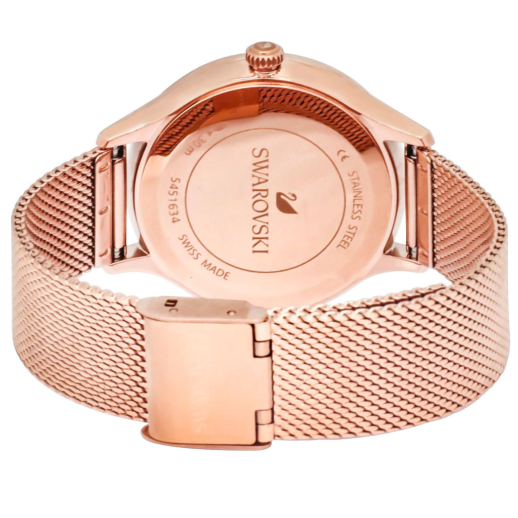 Swarovski Octea Nova Grey Dial Gold Mesh Bracelet Watch for Women - 5451634 Buy Now By Swarovski