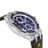 Maurice Lacroix Aikon Chronograph Black Dial Green Leather Strap Watch for Men - AI1018-PVB21-330-1 Buy Now By Maurice Lacroix