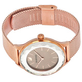 Swarovski Octea Nova Grey Dial Gold Mesh Bracelet Watch for Women - 5451634 Buy Now By Swarovski