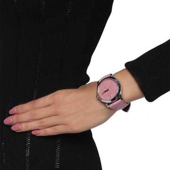 Gucci G Timeless Quartz Candy Pink Dial Pink Leather Strap Watch For Women - YA1264030 Buy Now By Gucci