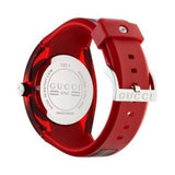 Gucci Sync XXL Quartz Red Dial Red Rubber Strap Unisex Watch - YA137103 Buy Now By Gucci