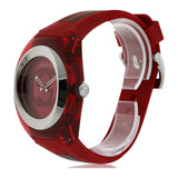 Gucci Sync XXL Quartz Red Dial Red Rubber Strap Unisex Watch - YA137103 Buy Now By Gucci