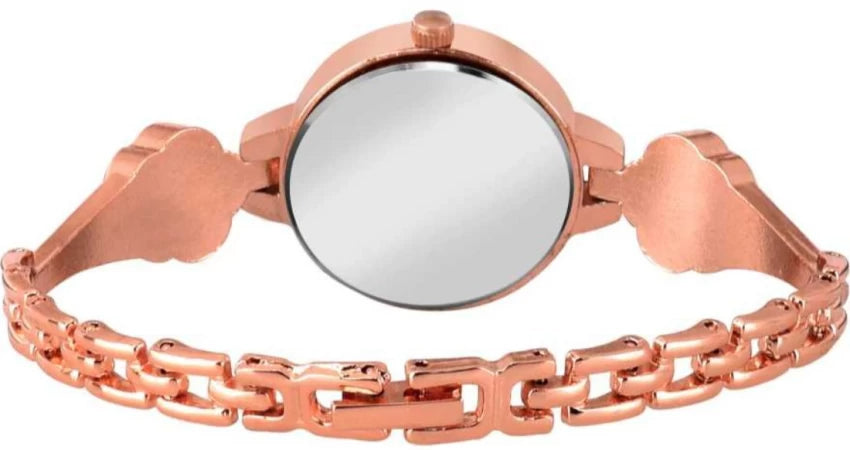 Emporio Armani Retro Quartz Silver Dial Rose Gold Steel Strap Watch For Women - AR1776 Buy Now By Emporio Armani