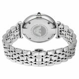 Emporio Armani Retro Black Dial Silver Steel Strap Watch For Men - AR1676 Buy Now By Emporio Armani