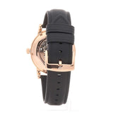 Emporio Armani Meccanico Skeleton Silver Dial Black Leather Strap Watch For Men - AR60031 Buy Now By Emporio Armani